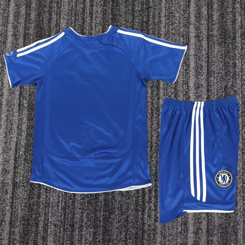 Retro 2006/07 Kids Chelsea Royal Blue Home Jersey