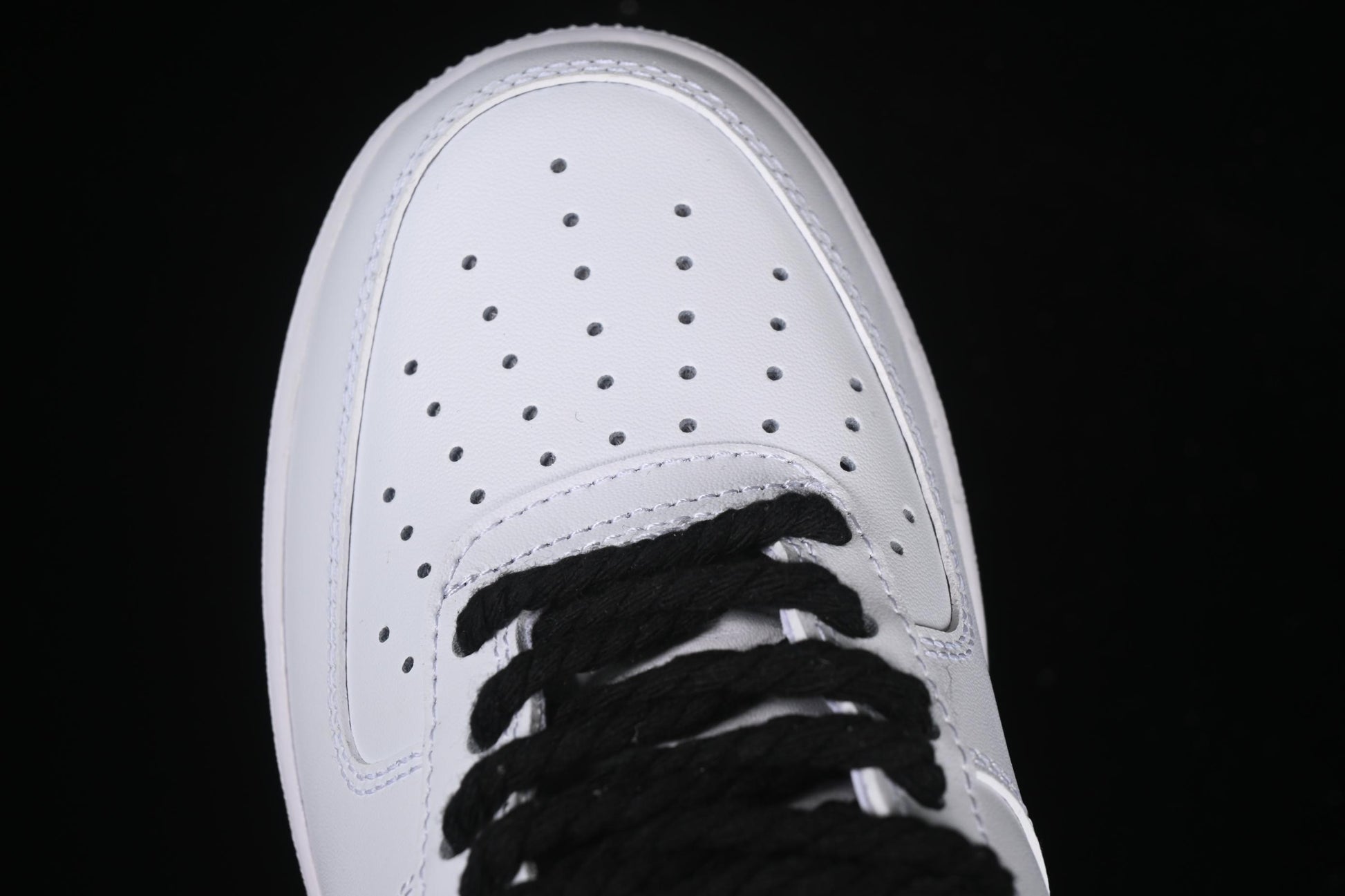 Nike Air Force 1 '07 Low White Black Hemp Casual Sneakers - ZH0316-072