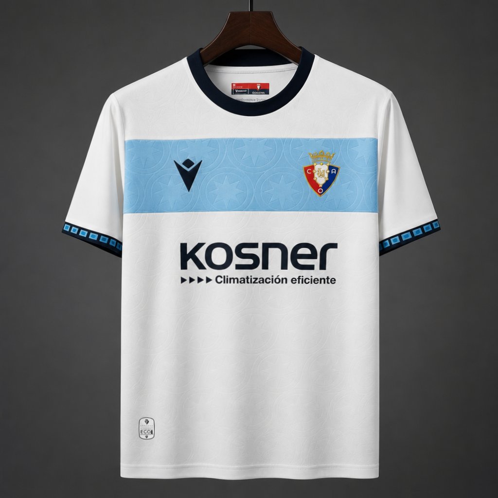 26/27 CA Osasuna Away Cream White Jersey