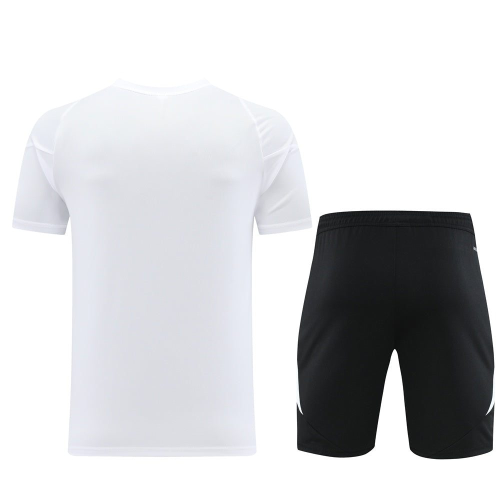 AD06 white shorts suit S-2XL