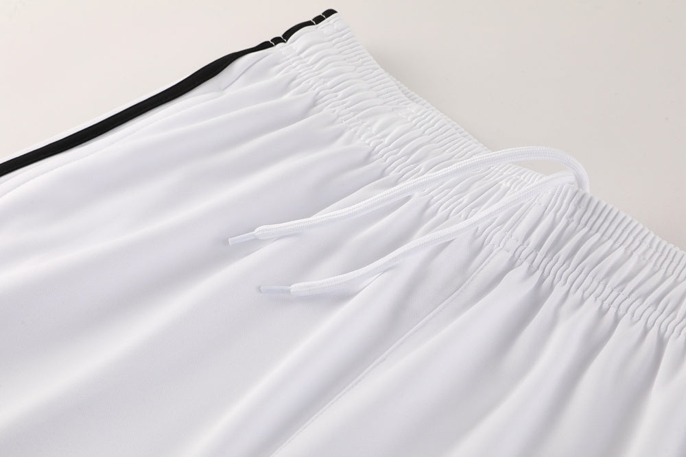 AD10 white shorts suit S-2XL