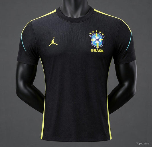 2026 Brazil Black Training Jersey