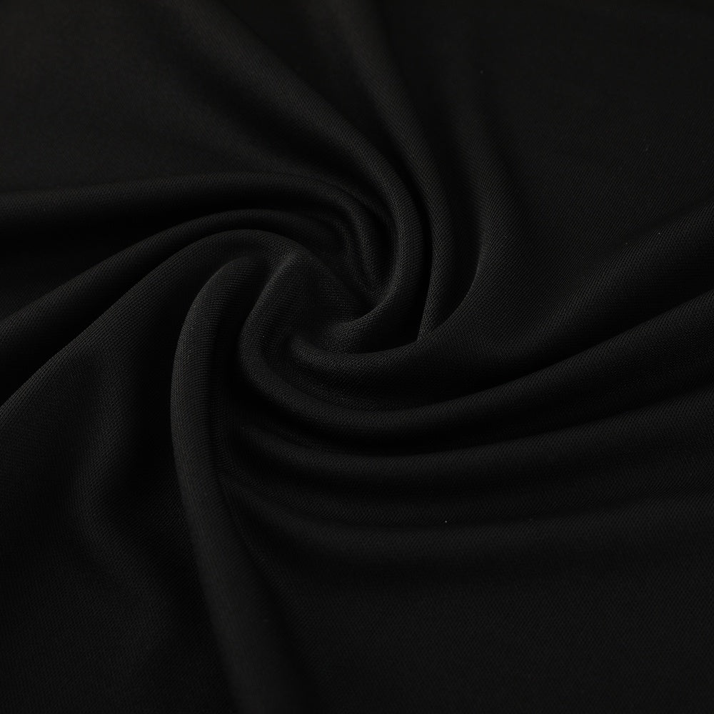 AD09 black shorts suit S-2XL