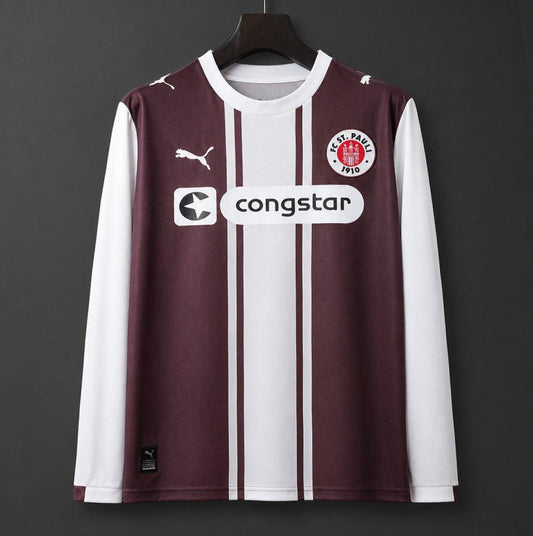 25/26 FC St. Pauli Brown 1970s Remake Special Long Sleeve Jersey
