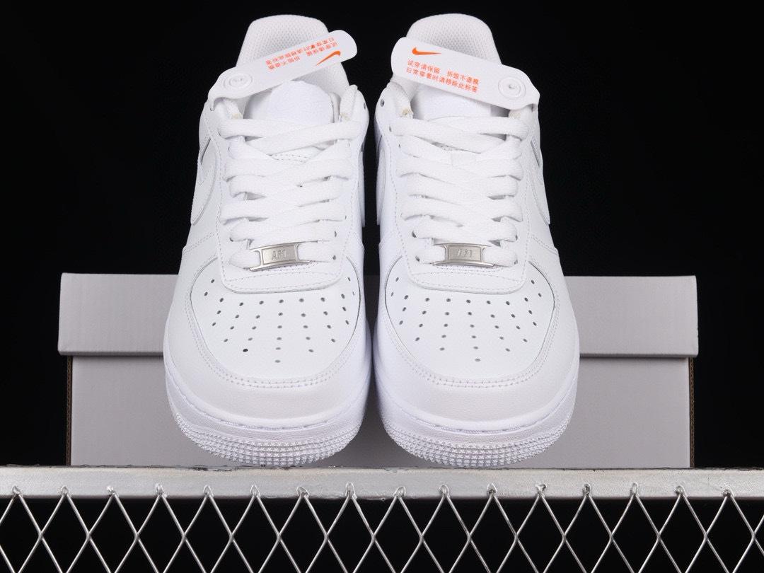 Nike Air Force 1 '07 Low Classic All-White Low-Top Casual Sneakers - CW2288-111