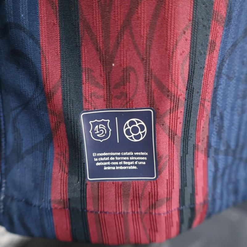 Player Version 25/26 Modernist FC Barcelona Polo Long Sleeve Jersey