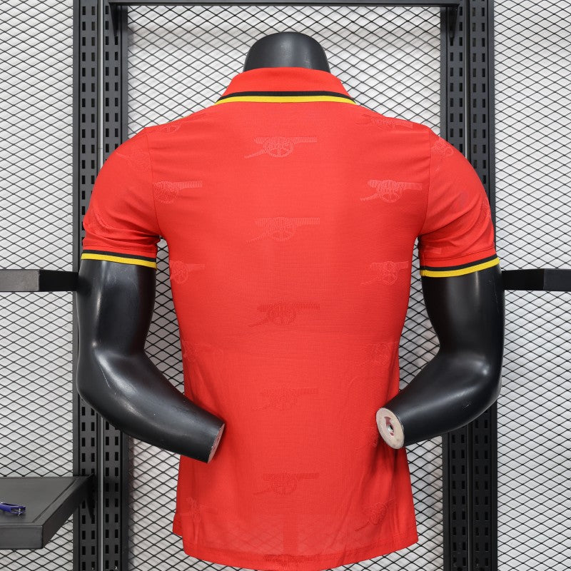 Player Version 25/26 Arsenal Red with Classic Design Jersey