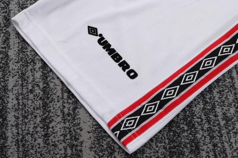 Retro Kids 98/99 Manchester United Red Home Long Sleeve Jersey