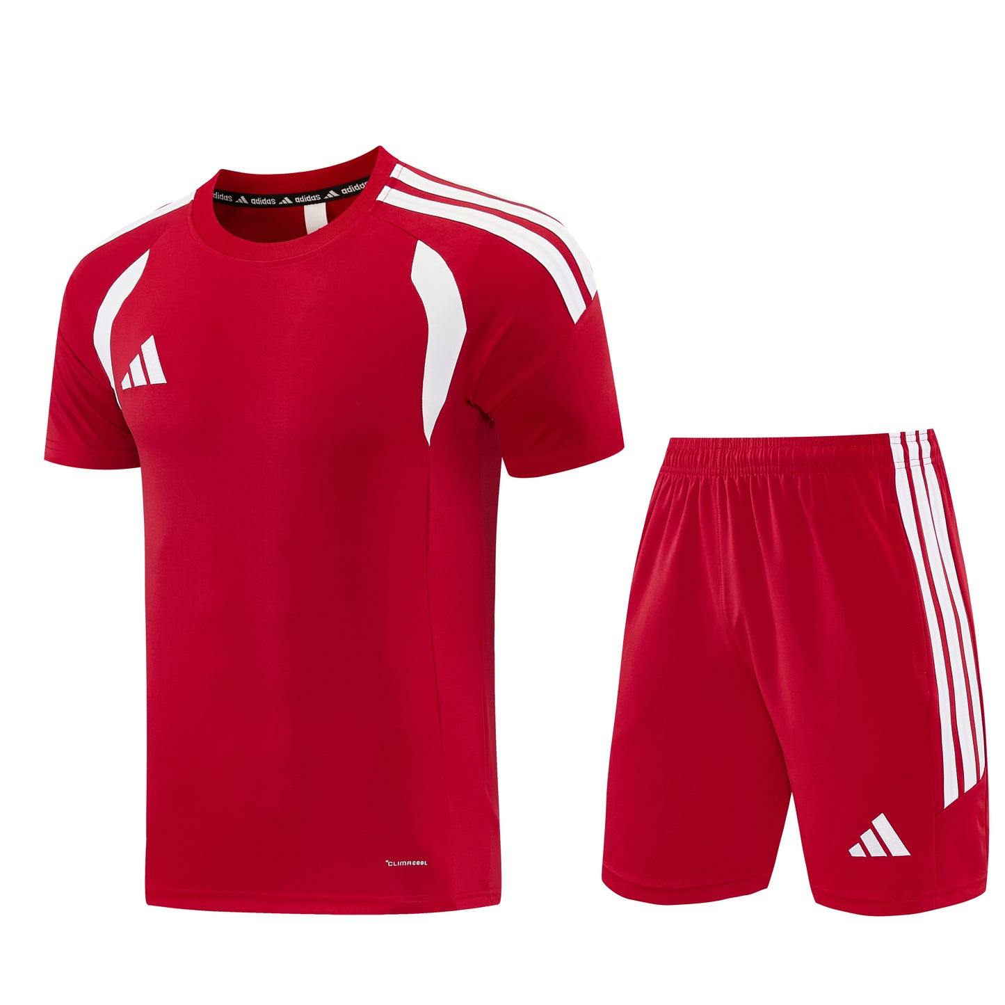 AD14 red shorts suit S-2XL