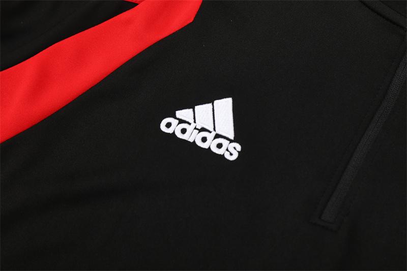 Retro 05/06 AC Milan Black Half Zipper Jacket