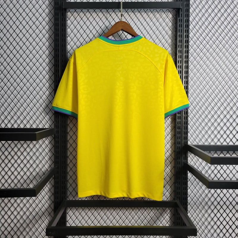 2022 Brazil Home Club World Cup National Team Soccer Jersey