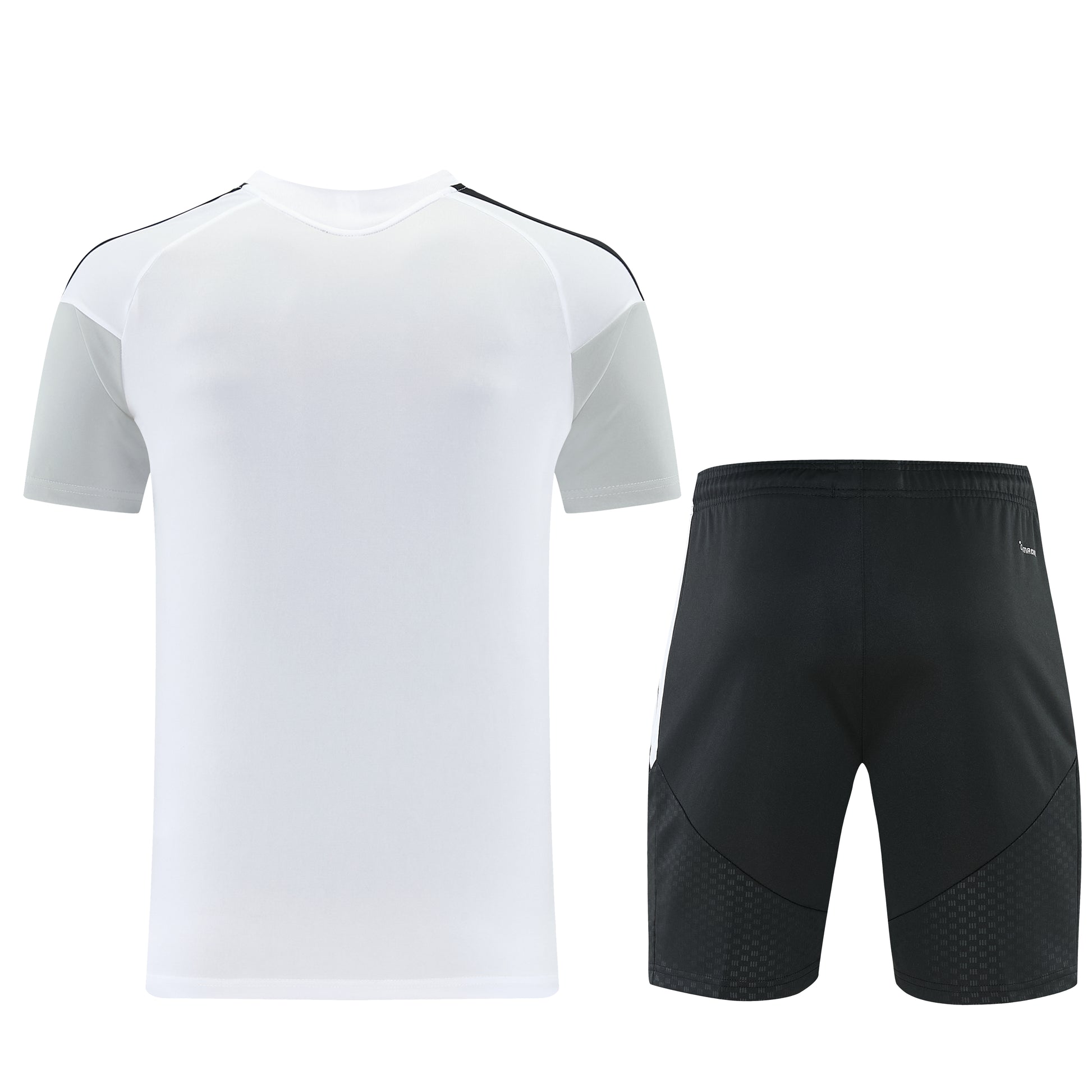 AD12 white short-sleeved suit S-2XL