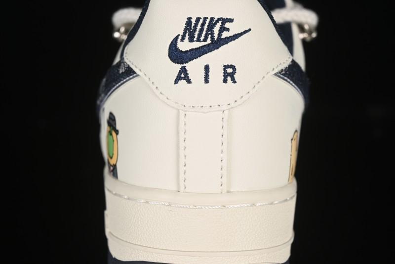Nike Air Force 1 '07 Low x Capybara "Pour milkBape" Casual Sneakers - LV0506-110