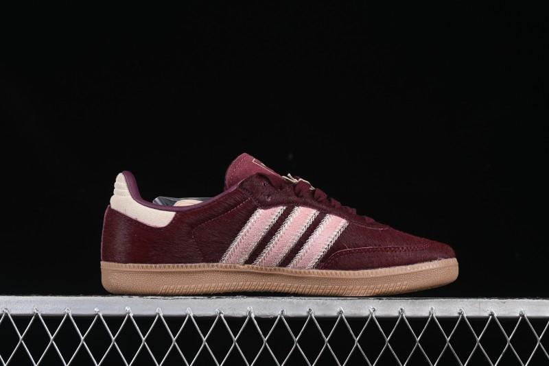 Adidas Samba OG Casual Sneakers with Classic Trefoil Logo - JP5330