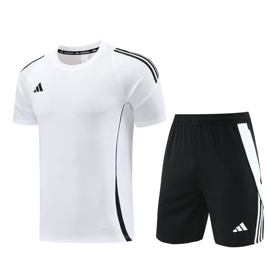 AD06 white shorts suit S-2XL