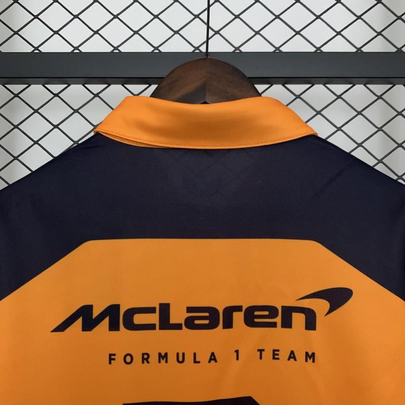 2025 Polo F1 Formula  Orange Mclaren  Jersey