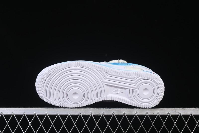 Nike Air Force 1 '07 Low Aries Hand-Painted Doodle Zodiac Series Casual Sneakers - 321-419
