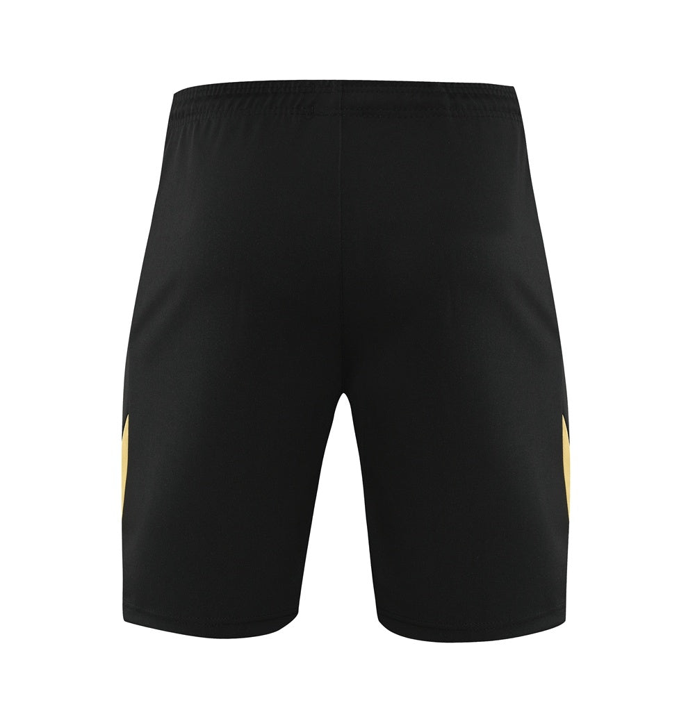 ND05 black gold shorts suit S-2XL