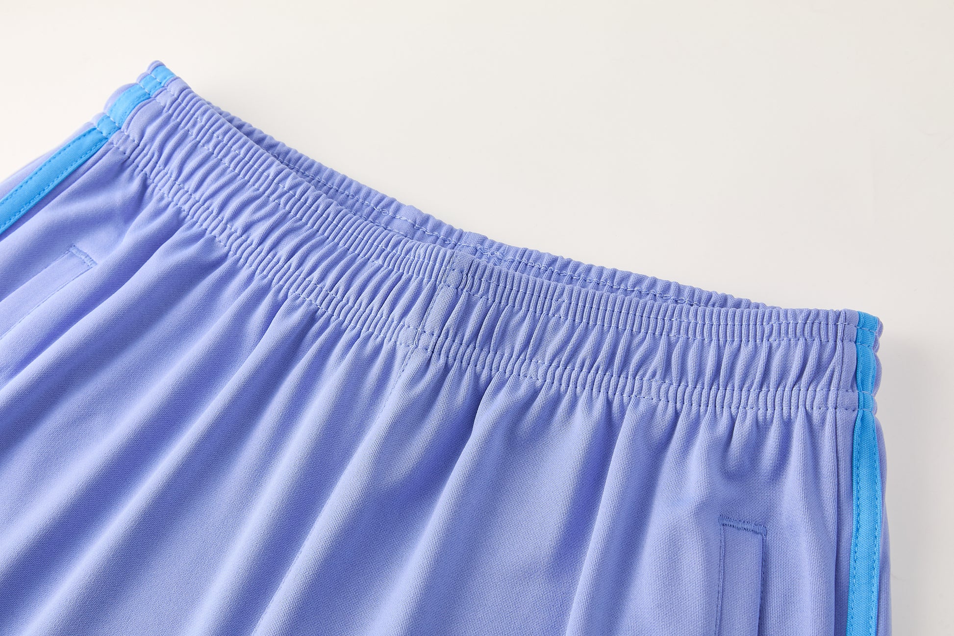 AD11 purple and blue short-sleeved suit S-2XL