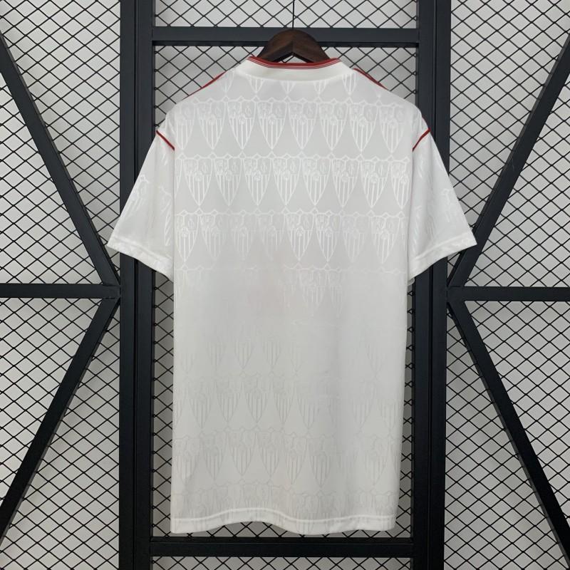 91/92 Retro Sevilla Home Jersey
