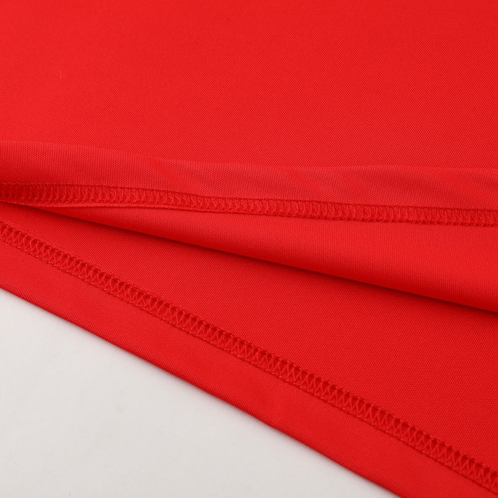 PD02 red shorts suit S-2XL