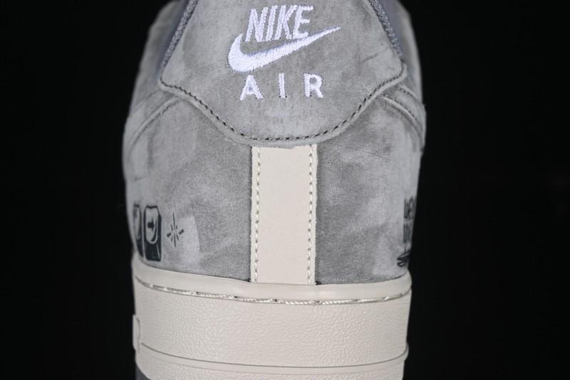 Nike Air Force 1 '07 Low "Lose Heart" Custom Casual Sneakers - CW2288-668
