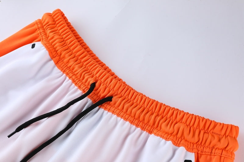 ND01 Orange Shorts Set S-2XL