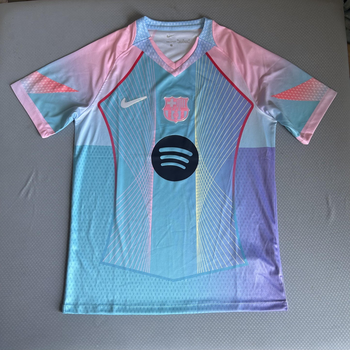 25/26 Barcelona Blue Gradient with Spotify Jersey