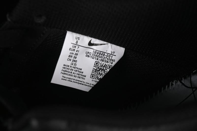 Nike Comme Des Garcons Air Force 1 Low Casual Sneakers with Full-Length Air Cushion - IB9949-001