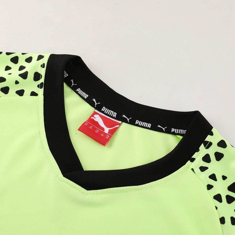 PD02 light green shorts suit S-2XL