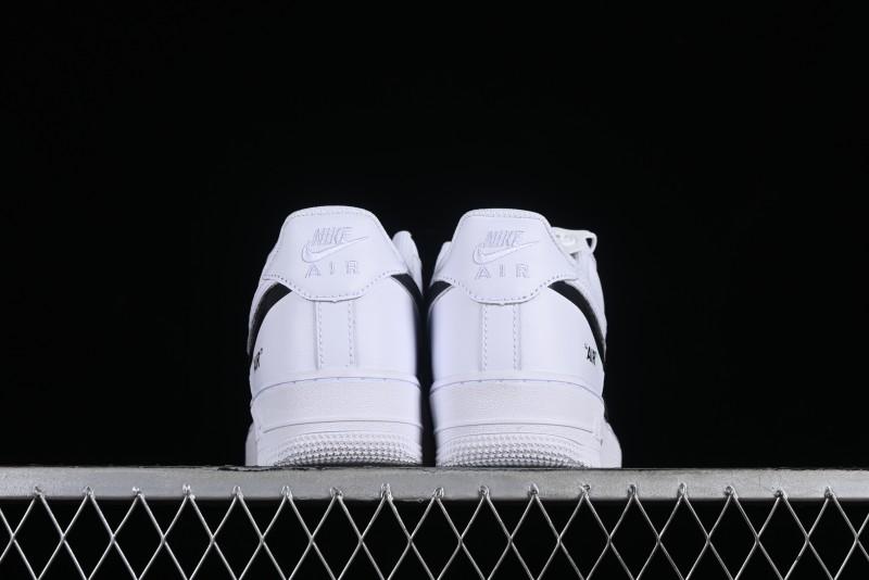 Nike Air Force 1 '07 Low Casual Sneakers with Double Swoosh Design - DD8959-100