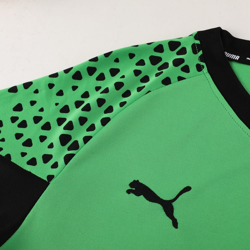 PD02 green shorts suit S-2XL