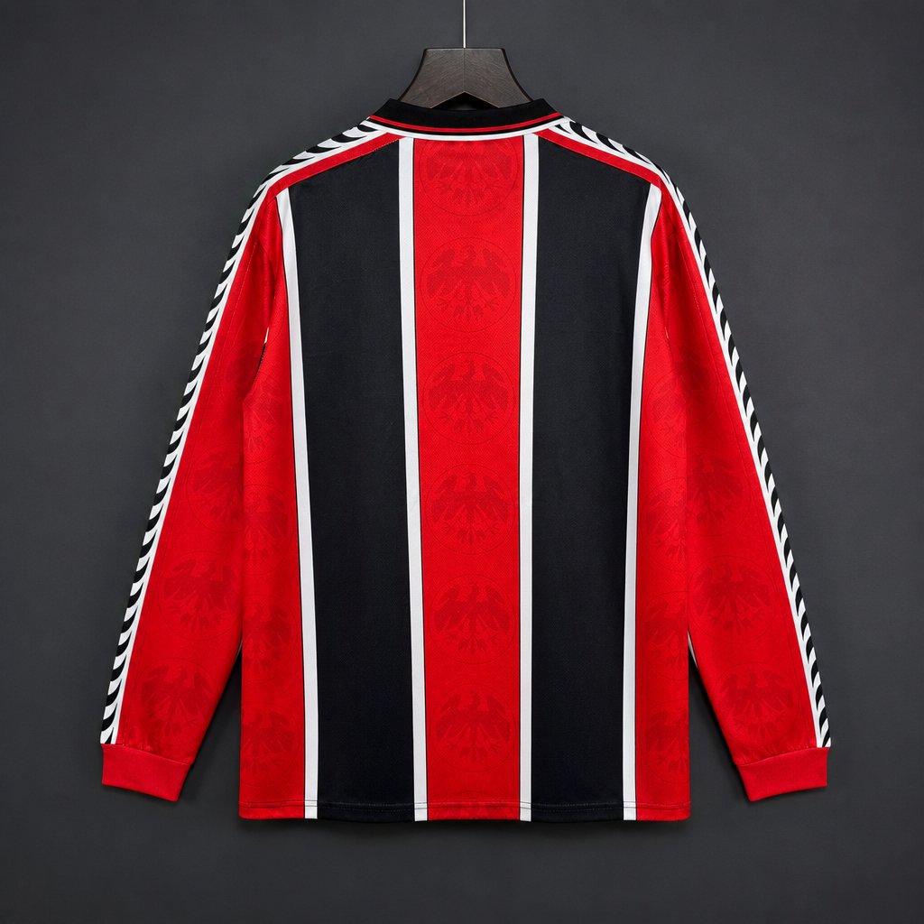 Retro 95/96 Eintracht Frankfurt Home Long Sleeve Jersey