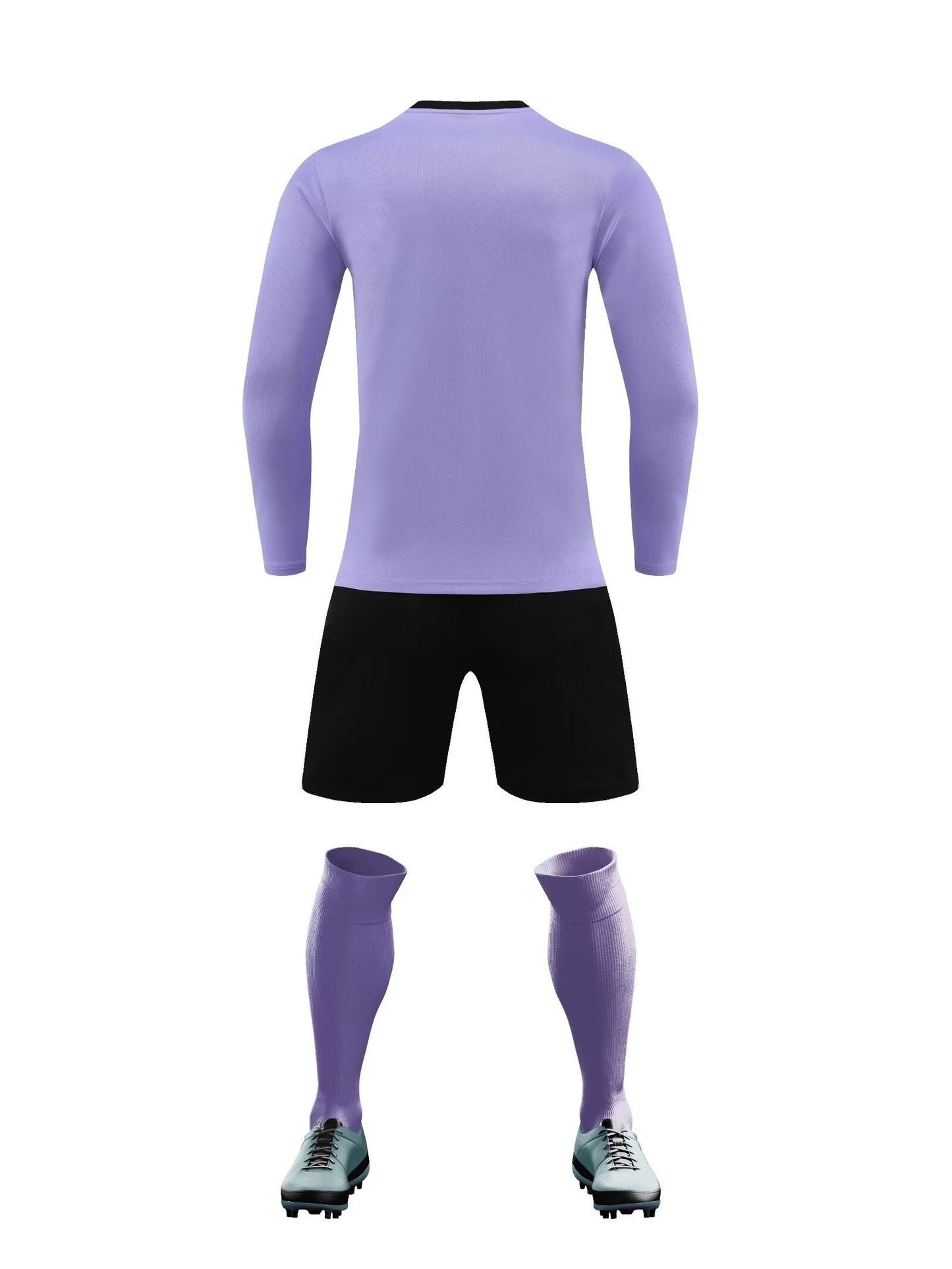 K3287 Kalmei four-color long-sleeved footwear suit 3XS-4XL