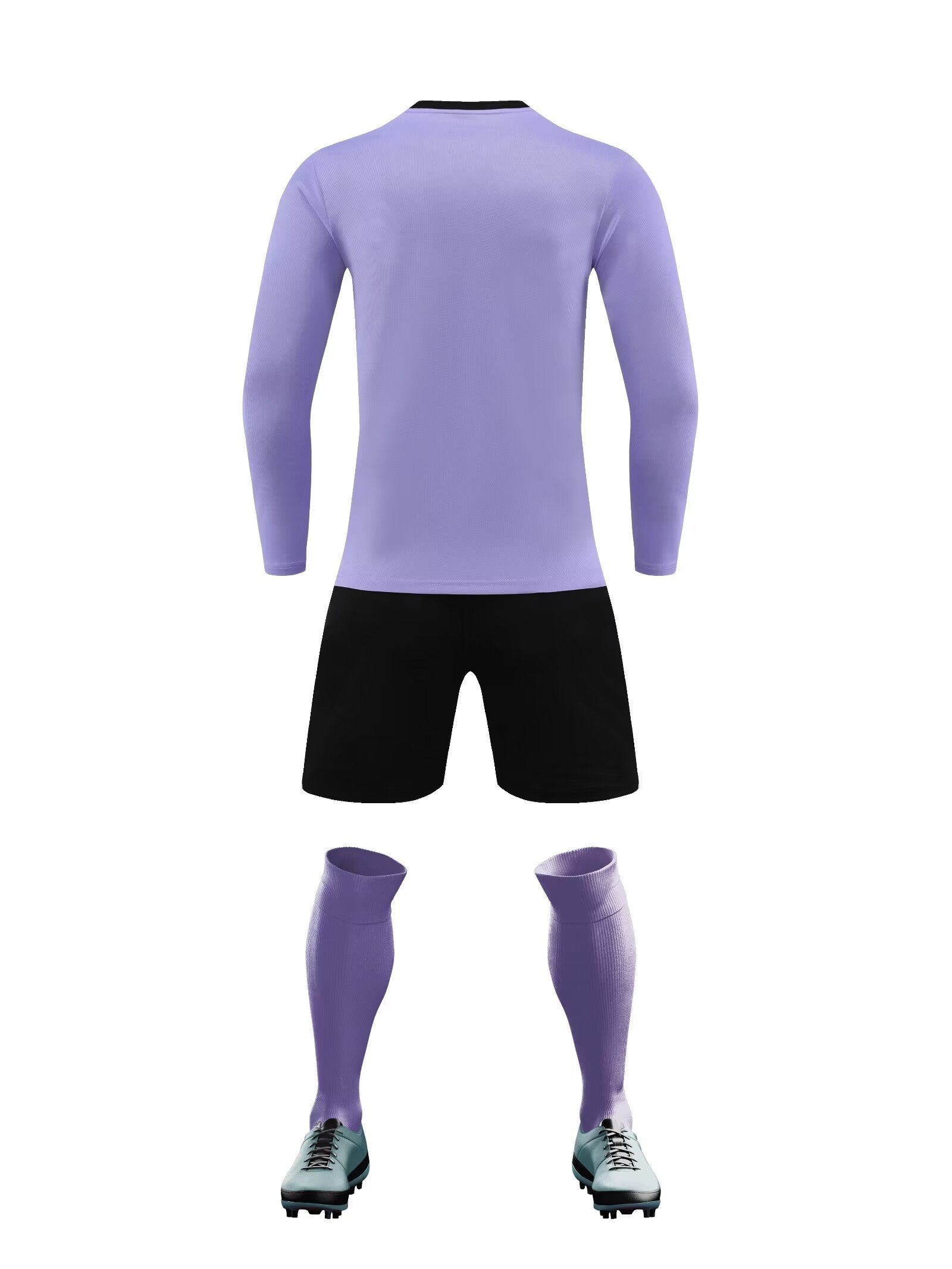 K3287 Kalmei four-color long-sleeved footwear suit 3XS-4XL