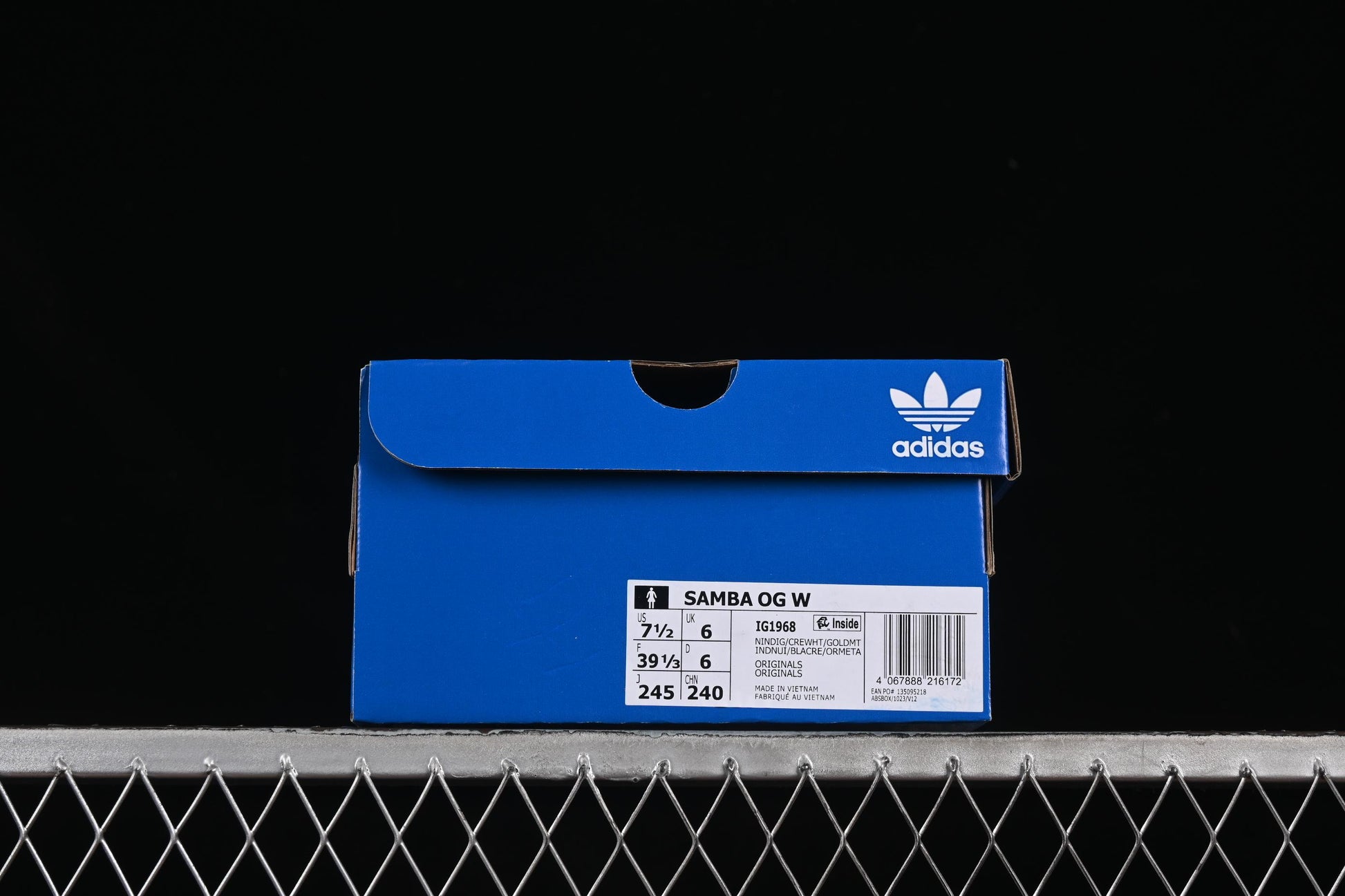 Adidas Originals Samba OG Retro Casual Sneakers - IG1968