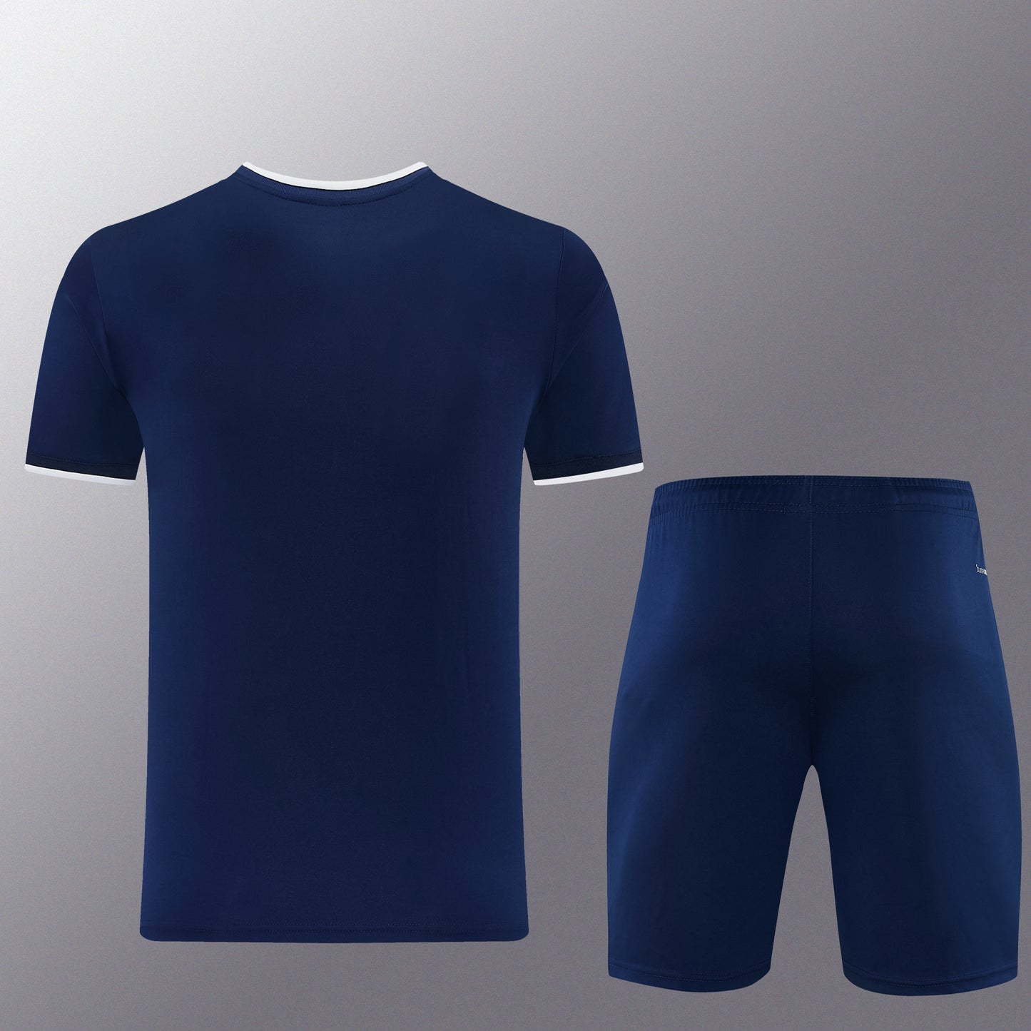 AD13 sapphire blue shorts suit S-2XL