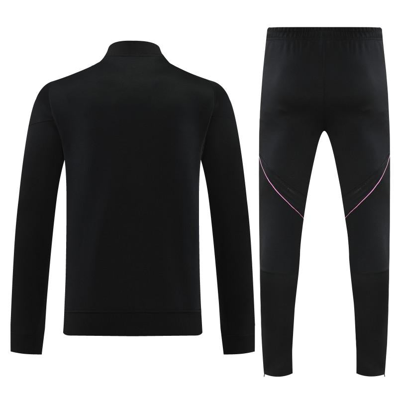 25/26 Juventus Black FULL Zipper Jacket Tracksuit +Long Pants