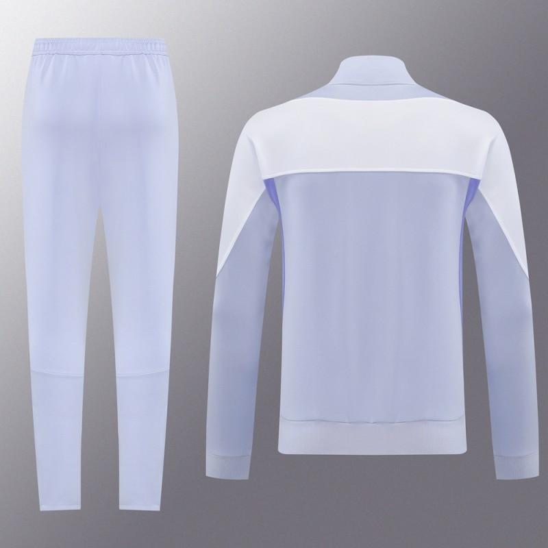 2025 NIKE Purple Full Zipper Jacket + Long Pants