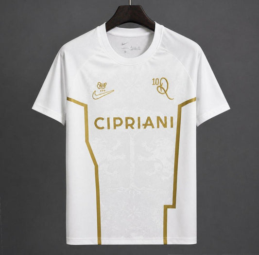 26/27 Ronaldinho 10 Ravenna FC White/Golden Special Edition Jersey