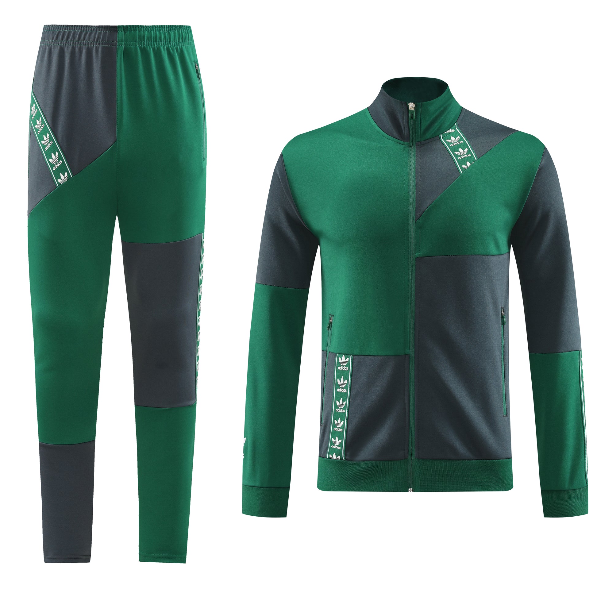 AJ12 green suit S-2XL