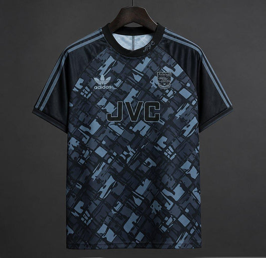 Retro 90/92 Arsenal Blackout Black Jersey