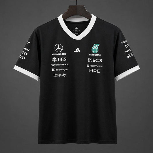 2026 F1 Mercedes-AMG Petronas F1 Team Black Training Jersey