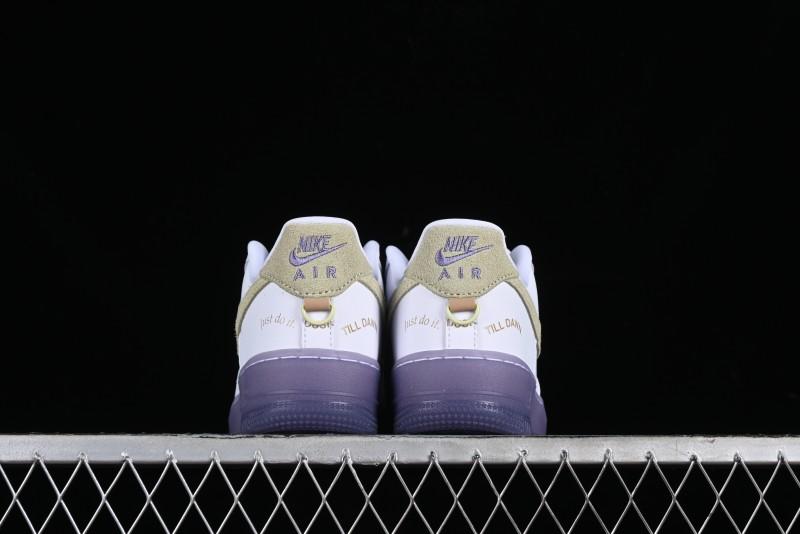 Nike Air Force 1 '07 Low Casual Sneakers with Full-Length Air Cushion - HF5719-139