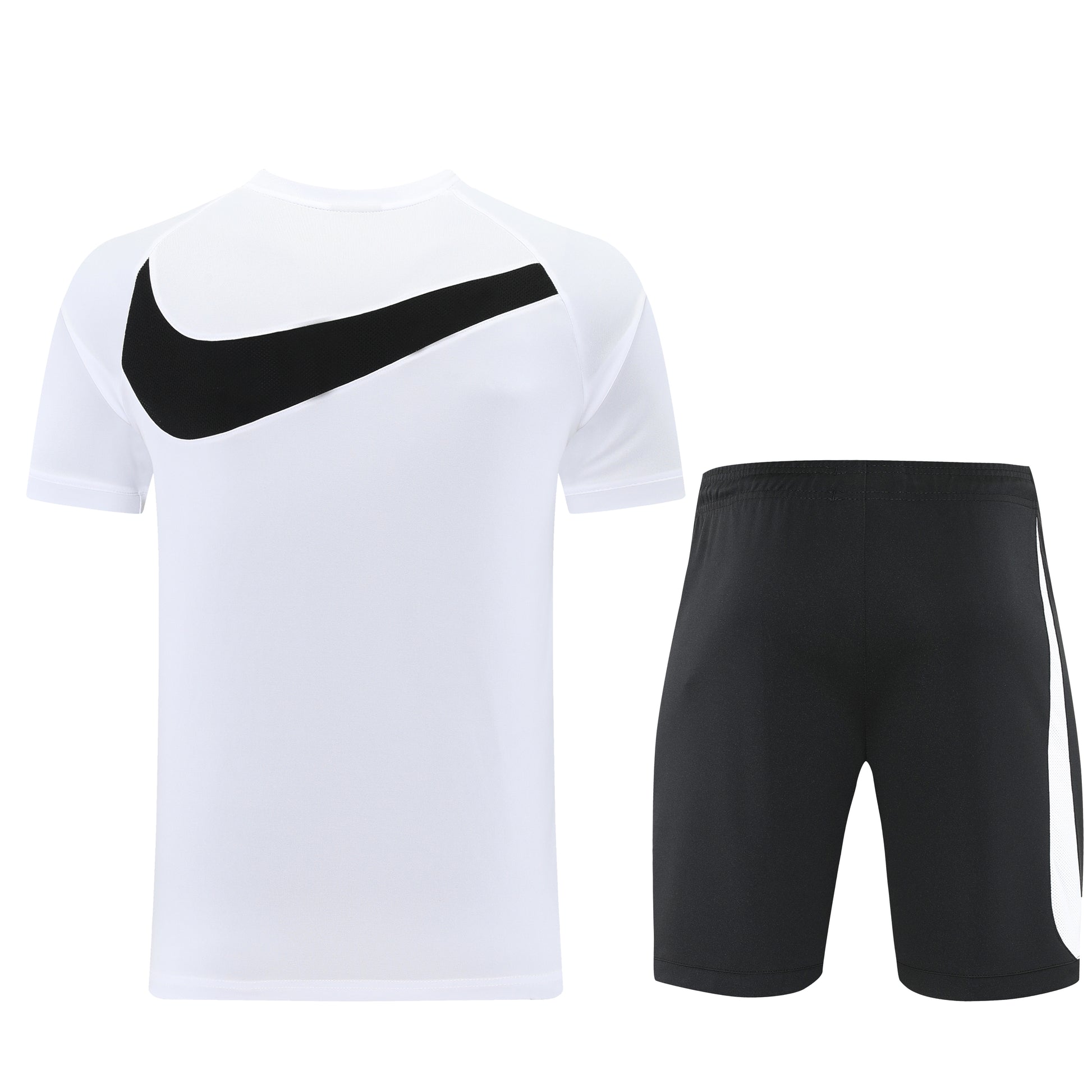 ND09 white shorts suit S-2XL