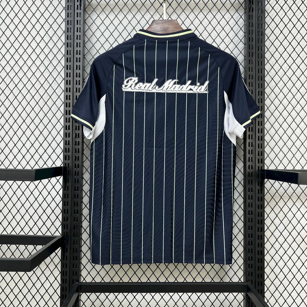 25/26 Real Madrid US Pack Black Baseball Jersey