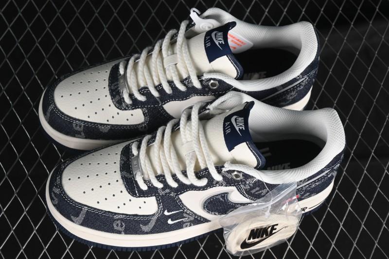 Nike Air Force 1 '07 Low Levi's Collaboration - Dark Denim Low-Top Casual Sneakers SJ6698-002