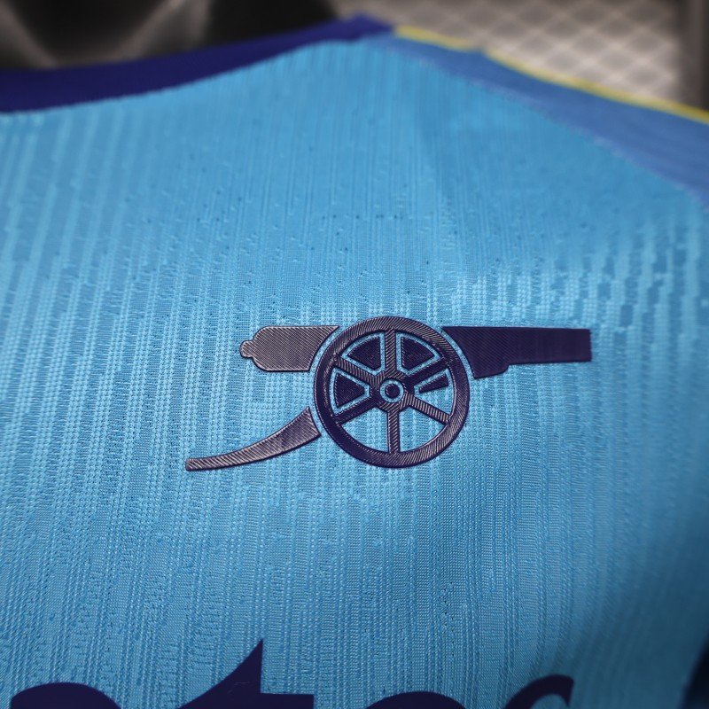 Player Version 26/27 Arsenal Away Goalkeeper Blue Jersey