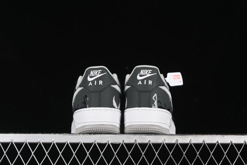 Nike Air Force 1 '07 Low "Venom Ⅱ" Marvel Series Casual Sneakers - CW6718-777