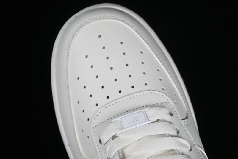 Nike Air Force 1 '07 Low Casual Sneakers in White Green - DV3808-106